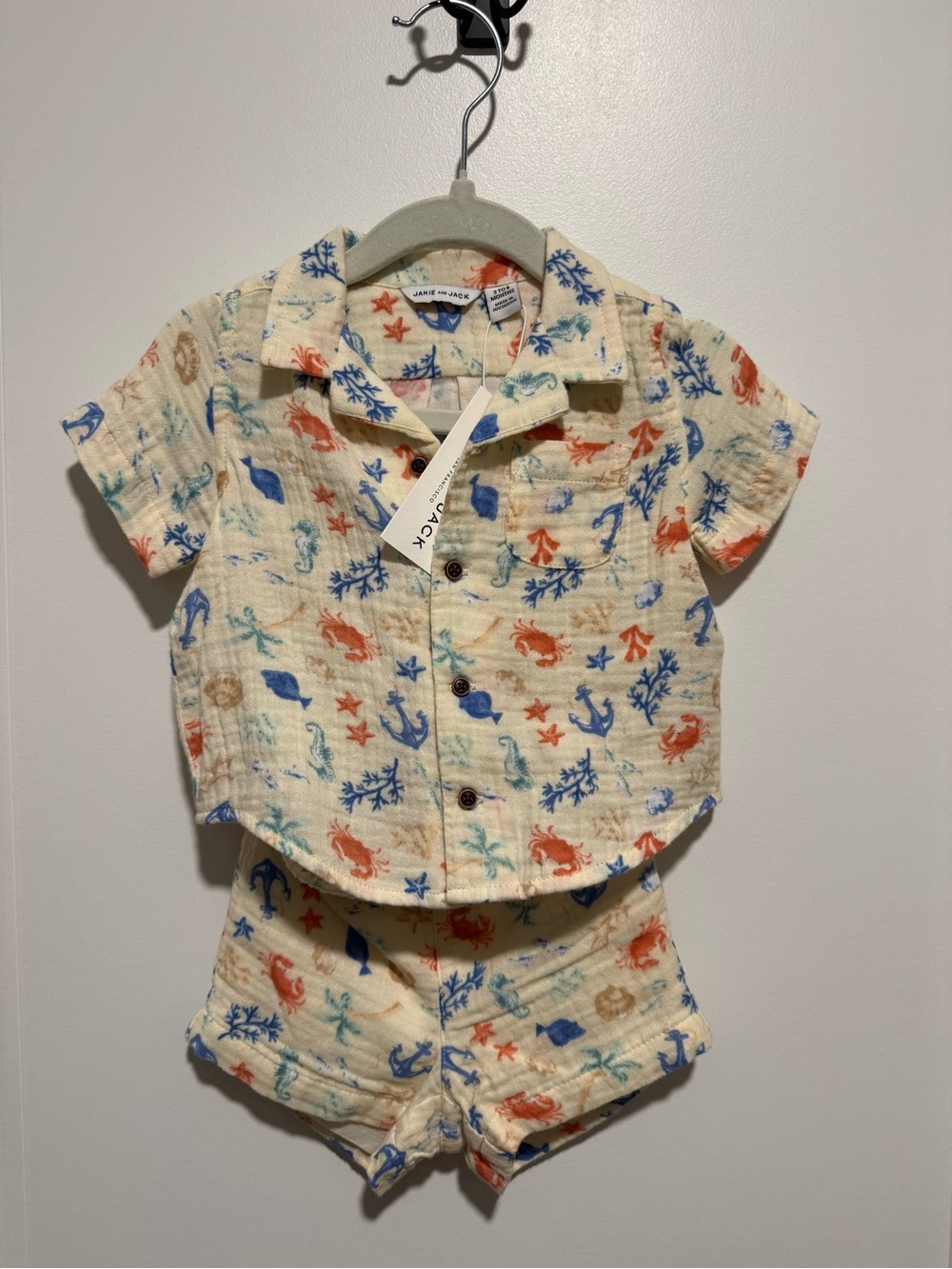 Janie and Jack Baby Boy Set